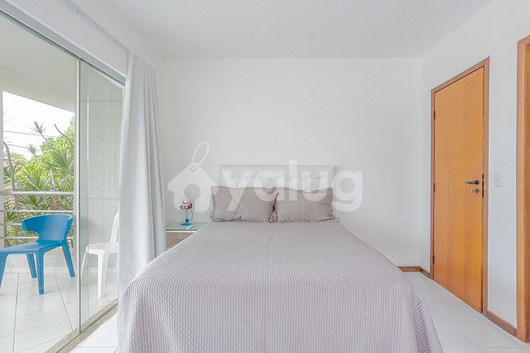 Excelente Casa c/ Piscina 3 Suítes 450m da Praia - Guarajuba