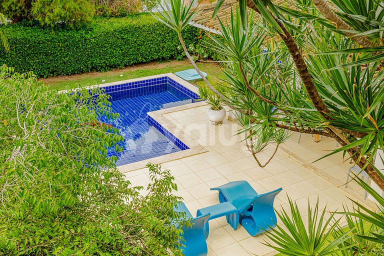 Excelente Casa com Piscina e 3 Suítes a 450m da Praia - Guar