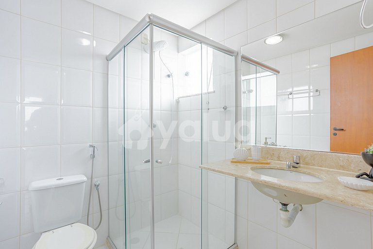Excelente Casa com Piscina e 3 Suítes a 450m da Praia - Guar