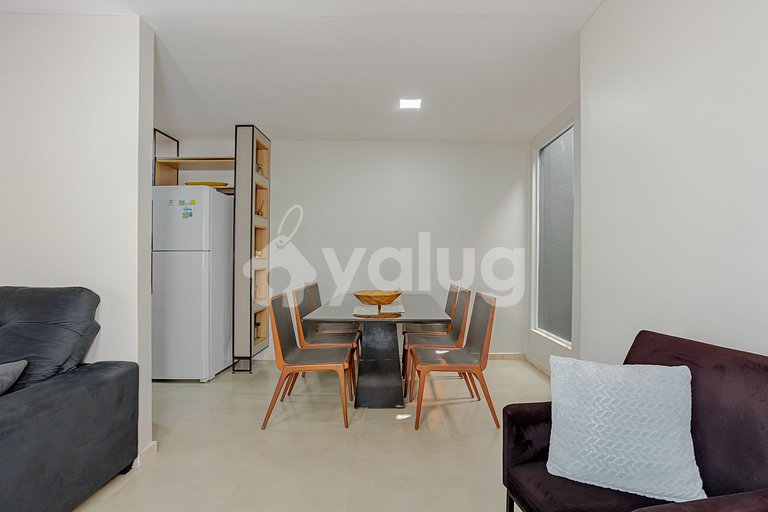 Lindo apartamento 3/4 a 200m da praia - Ímbassaí