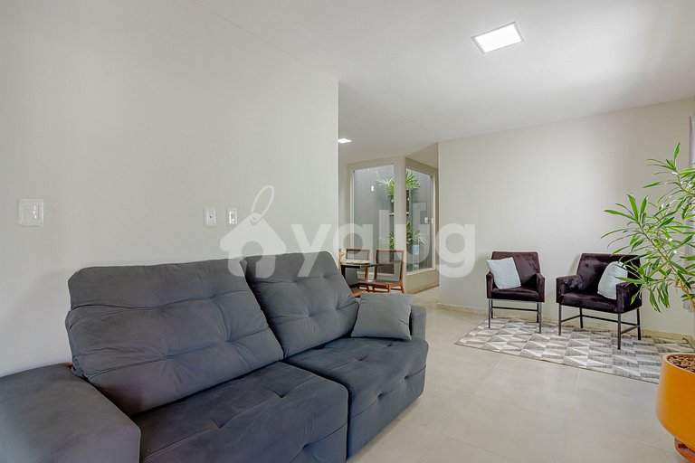 Lindo apartamento 3/4 a 200m da praia - Ímbassaí