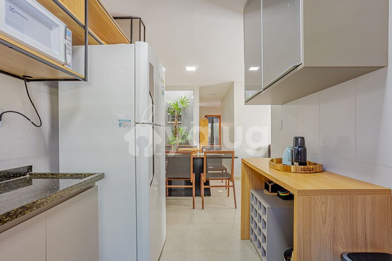 Lindo apartamento 3/4 a 200m da praia - Ímbassaí