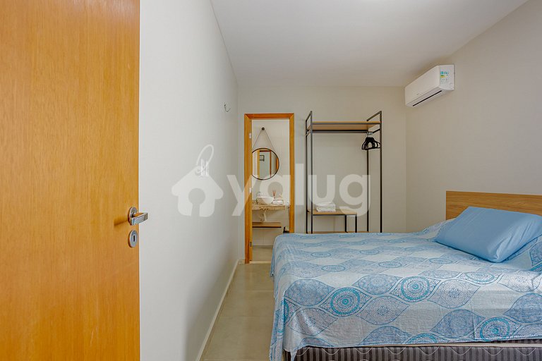 Lindo apartamento 3/4 a 200m da praia - Ímbassaí