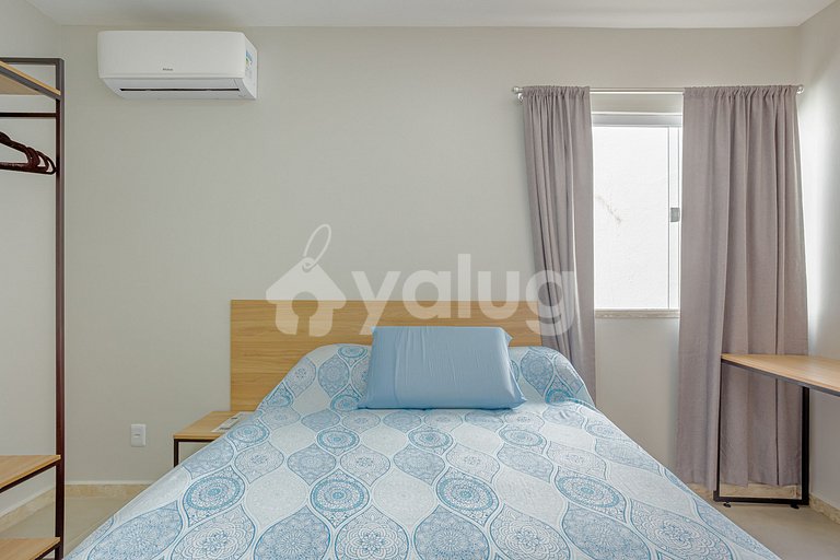 Lindo apartamento 3/4 a 200m da praia - Ímbassaí