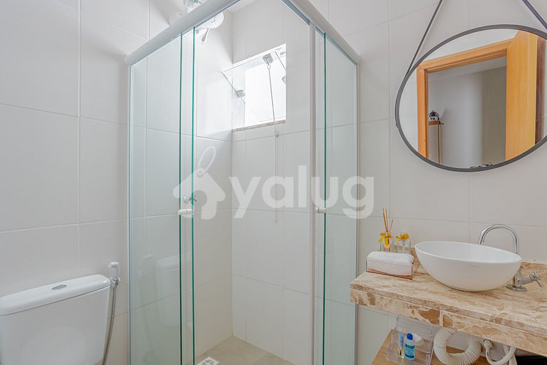 Lindo apartamento 3/4 a 200m da praia - Ímbassaí