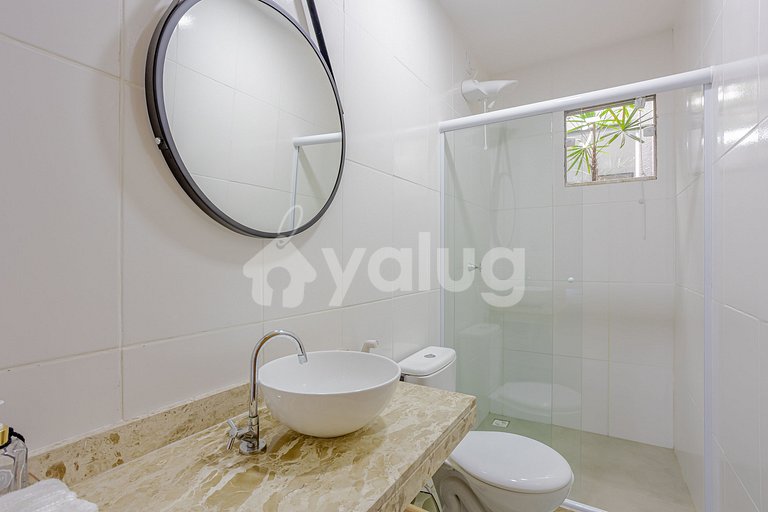 Lindo apartamento 3/4 a 200m da praia - Ímbassaí