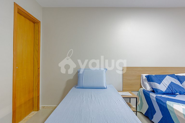 Lindo apartamento 3/4 a 200m da praia - Ímbassaí