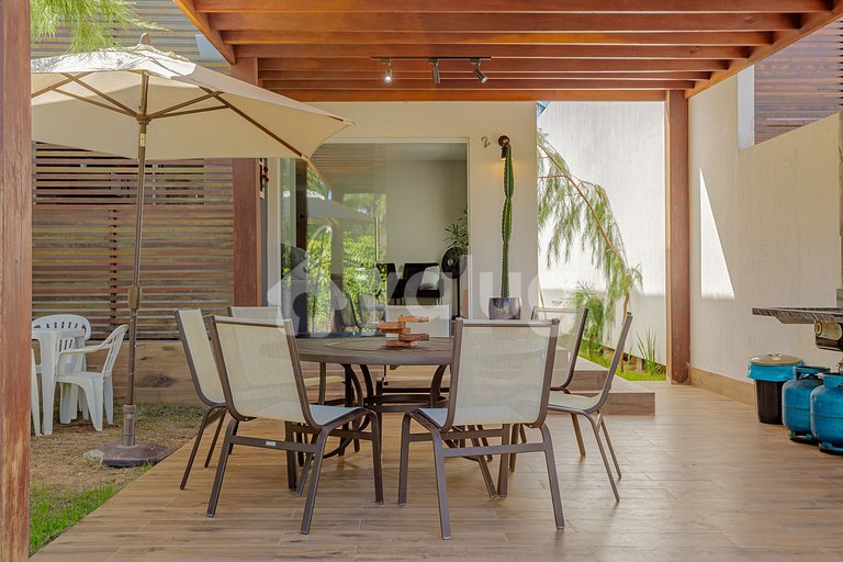 Lindo apartamento 3/4 a 200m da praia - Ímbassaí