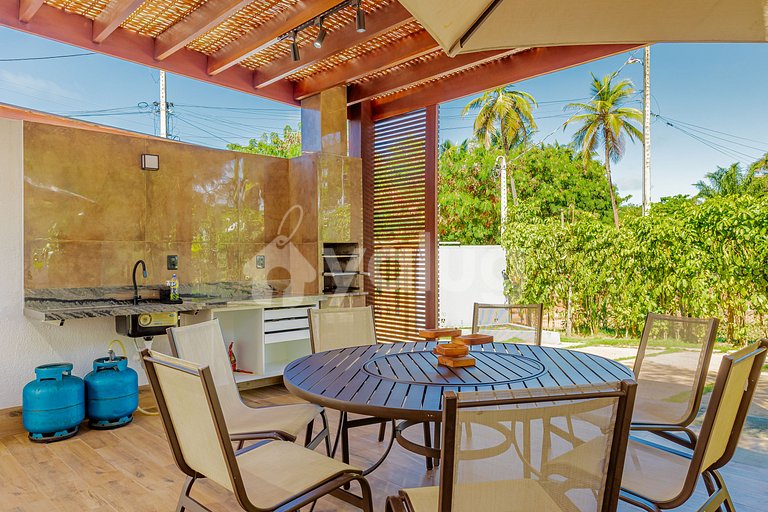 Lindo apartamento 3/4 a 200m da praia - Ímbassaí