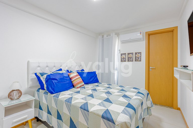 Lindo Apartamento Pé na Areia 3 Suítes - Itacimirim