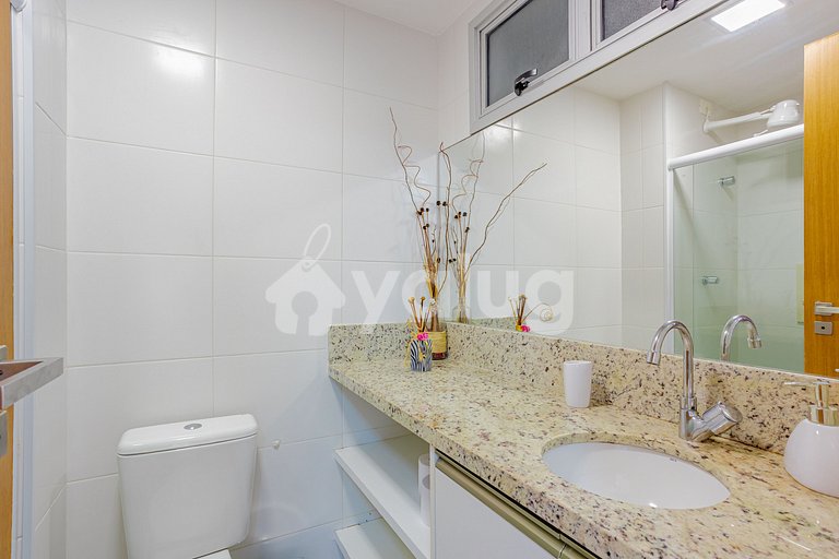 Lindo Apartamento Pé na Areia 3 Suítes - Itacimirim