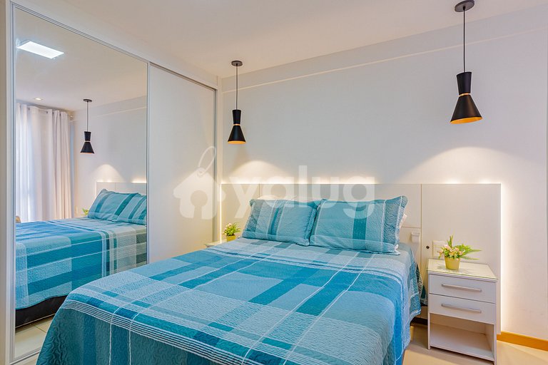 Lindo Apartamento Pé na Areia 3 Suítes - Itacimirim