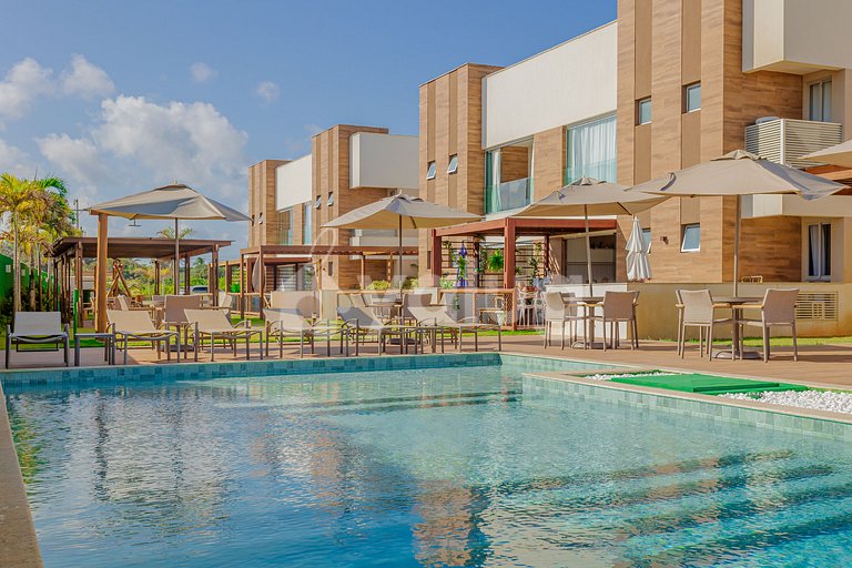 Lindo Apartamento Pé na Areia 3 Suítes - Itacimirim