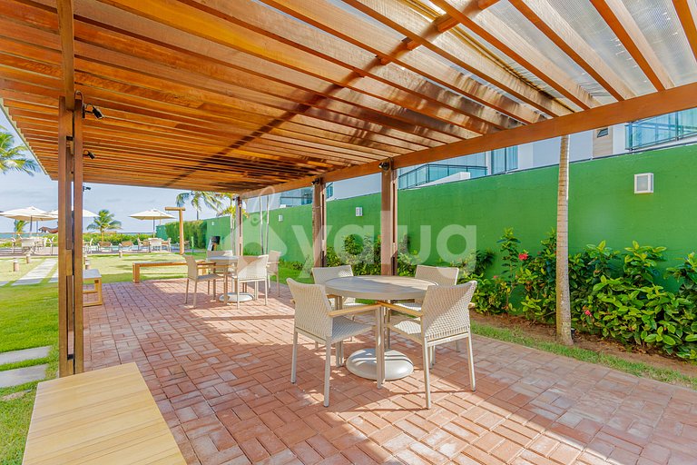 Lindo Apartamento Pé na Areia 3 Suítes - Itacimirim