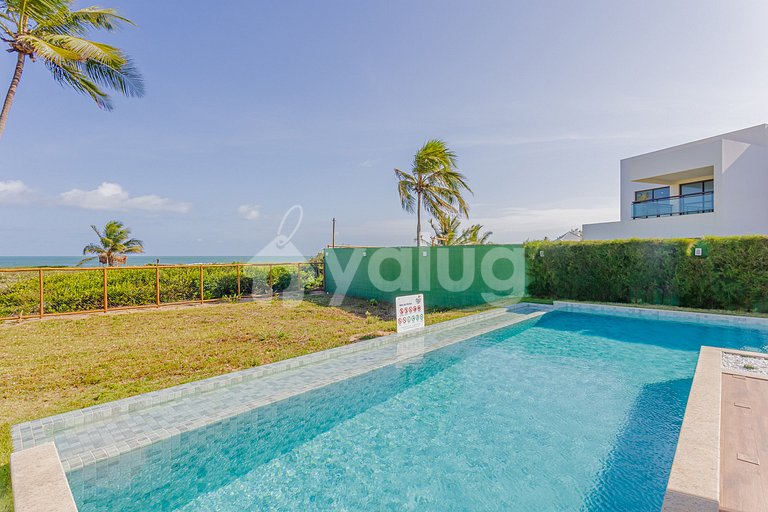 Lindo Apartamento Pé na Areia 3 Suítes - Itacimirim