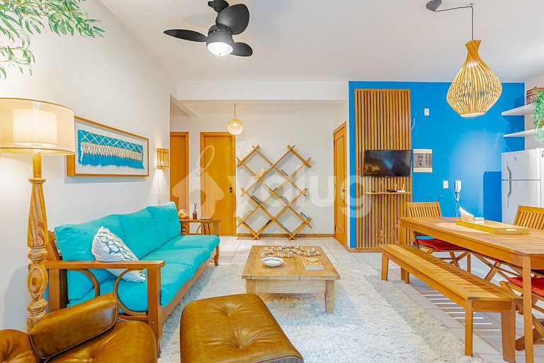 Lindo apartamento com 2 quartos em Praia do Forte