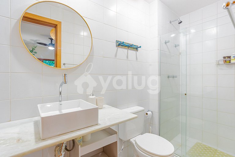 Lindo apartamento com 2 quartos em Praia do Forte