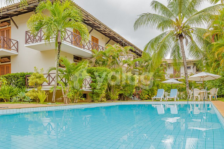 Lindo apartamento com 2 quartos em Praia do Forte
