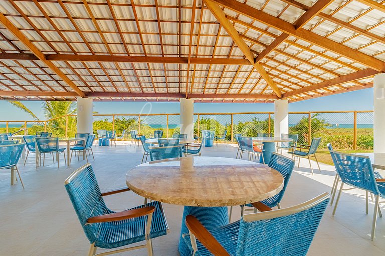 Maravilloso apartamento frente al mar con 3 suite Itacimirim