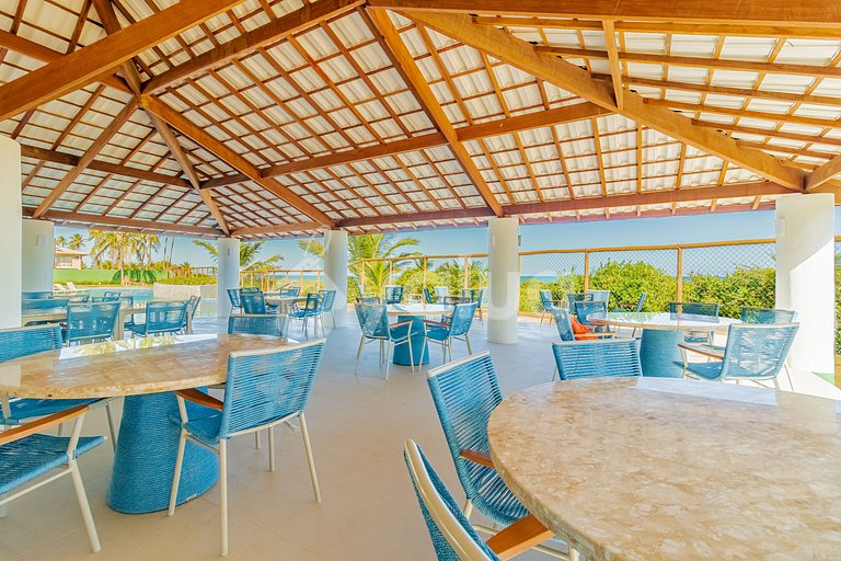 Maravilloso apartamento frente al mar con 3 suite Itacimirim