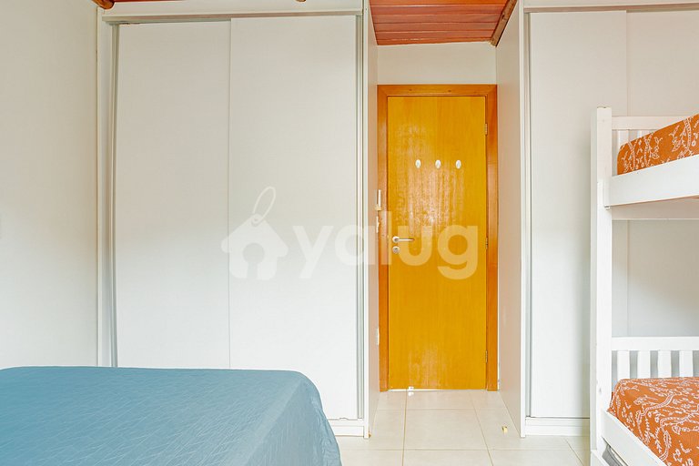 Excelente Apartamento pé na areia com 2 quartos - Itacimirim
