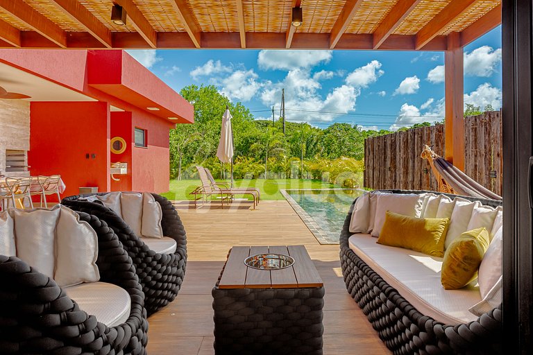 Maravilhosa Casa com 4 Suítes e Piscina em Costa do Sauípe