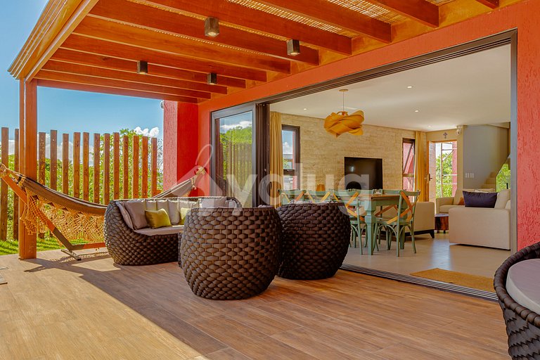 Maravilhosa Casa com 4 Suítes e Piscina em Costa do Sauípe