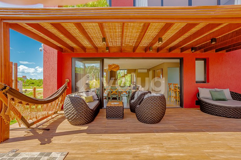 Maravilhosa Casa com 4 Suítes e Piscina em Costa do Sauípe
