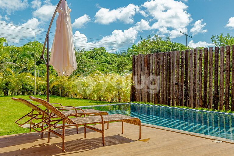 Maravilhosa Casa com 4 Suítes e Piscina em Costa do Sauípe