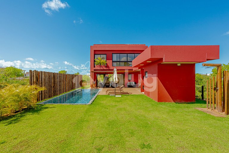 Maravilhosa Casa com 4 Suítes e Piscina em Costa do Sauípe