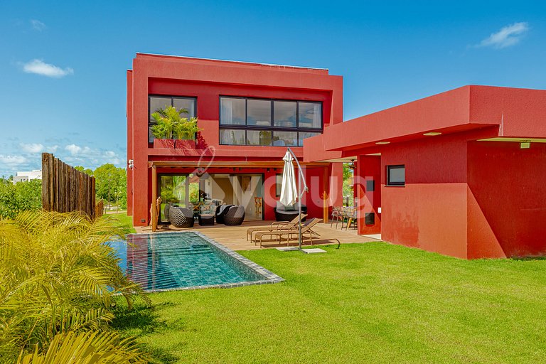 Maravilhosa Casa com 4 Suítes e Piscina em Costa do Sauípe