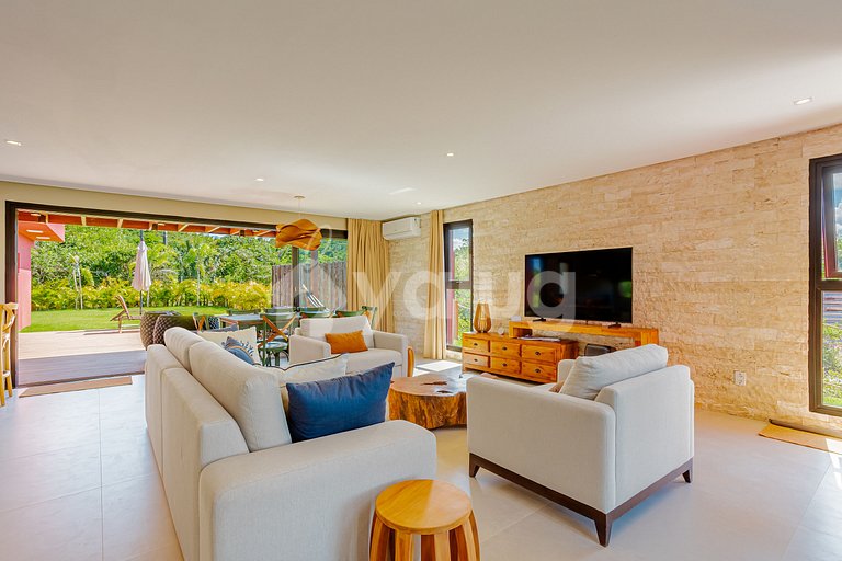 Maravilhosa Casa com 4 Suítes e Piscina em Costa do Sauípe