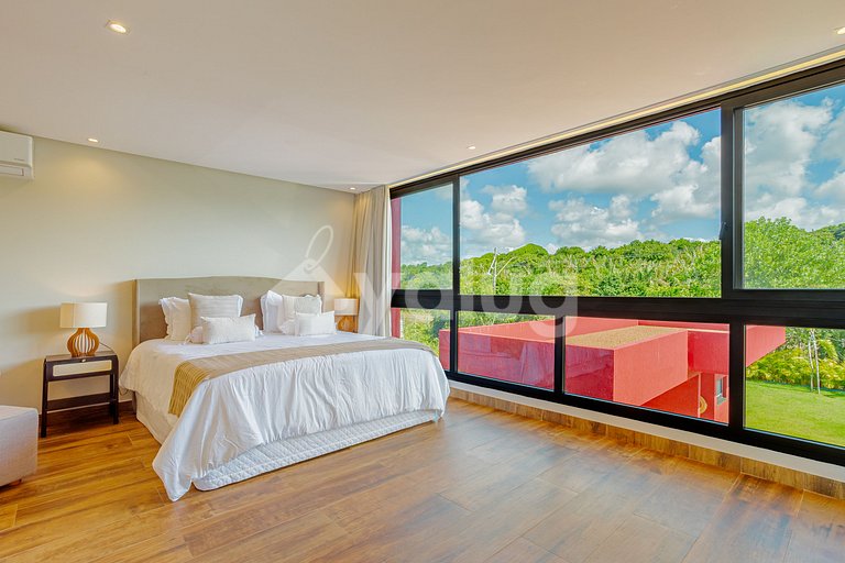 Maravillosa casa con 4 suites y piscina en Costa do Sauípe
