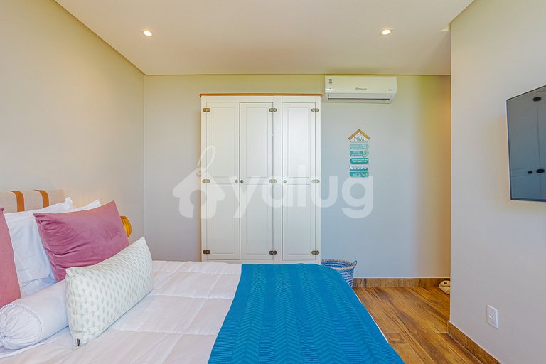 Maravillosa casa con 4 suites y piscina en Costa do Sauípe