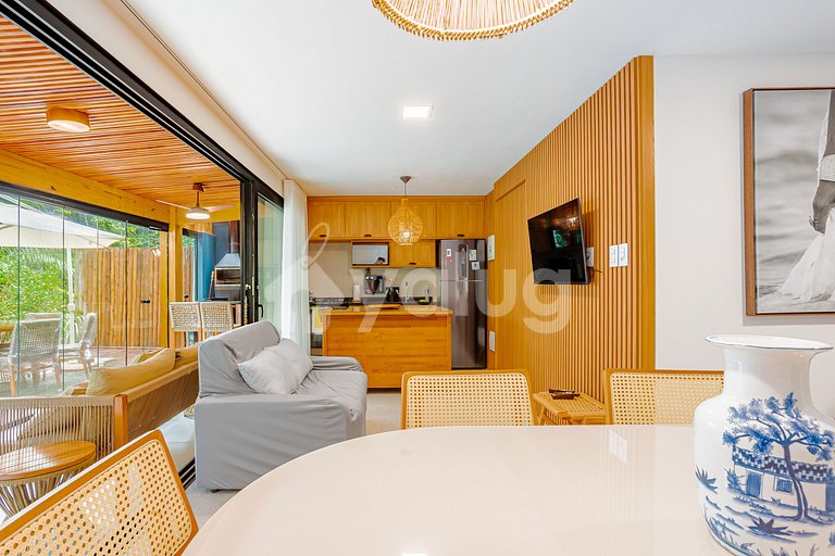 Linda Casa com 3 suítes e Piscina Privada em Praia do Forte