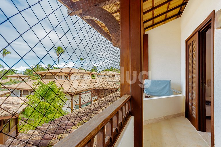 Great beachfront apartment with 2 suites in Praia do Forte