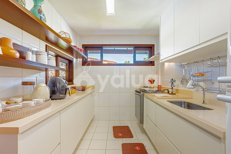 Great beachfront apartment with 2 suites in Praia do Forte