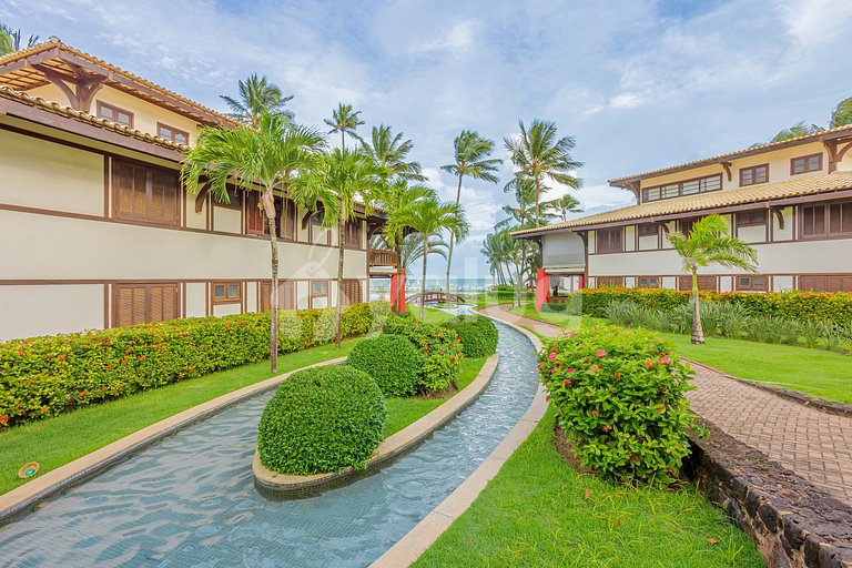 Great beachfront apartment with 2 suites in Praia do Forte