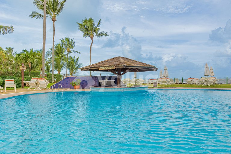 Great beachfront apartment with 2 suites in Praia do Forte