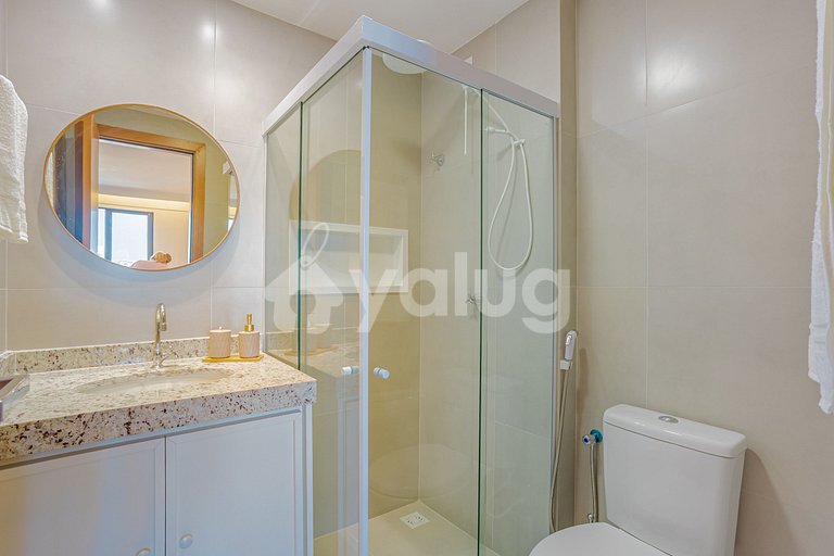 Excellent Sea View Studio 250m from Itapuã Beach