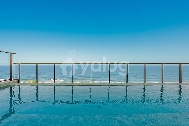 Excelente Estúdio Vista-Mar a 250m da Praia de Itapuã