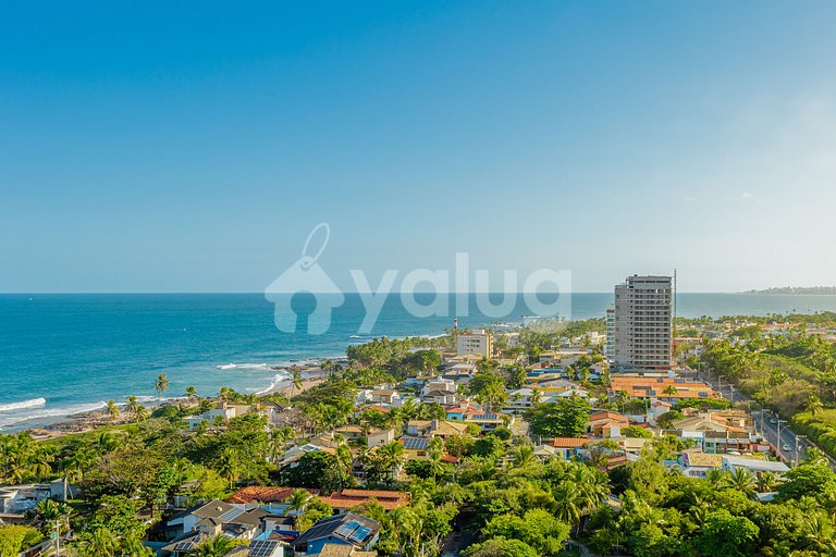Excelente Estúdio Vista-Mar a 250m da Praia de Itapuã