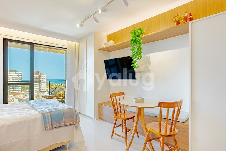 Excelente estudio con vista al mar a 250m de la playa de Ita