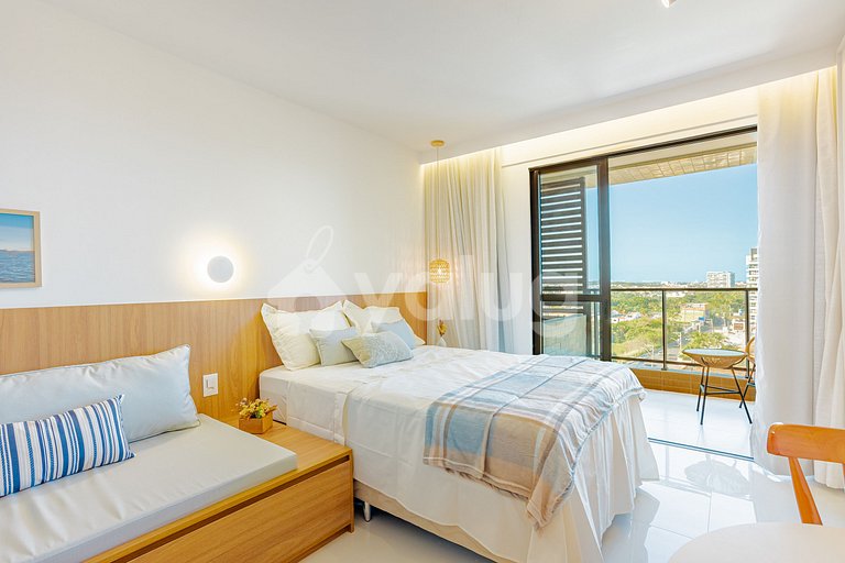 Excelente estudio con vista al mar a 250m de la playa de Ita