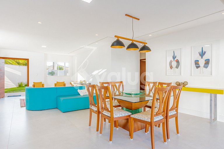 Great House with Pool 600m from the Beach - Barra do Jacuípe