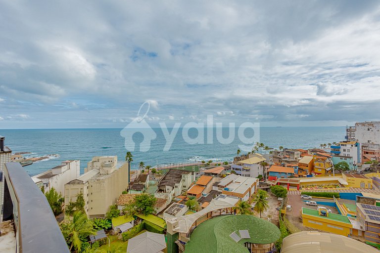 Excelente Duplex Vista-Mar a 200m da Praia - Rio Vermelho