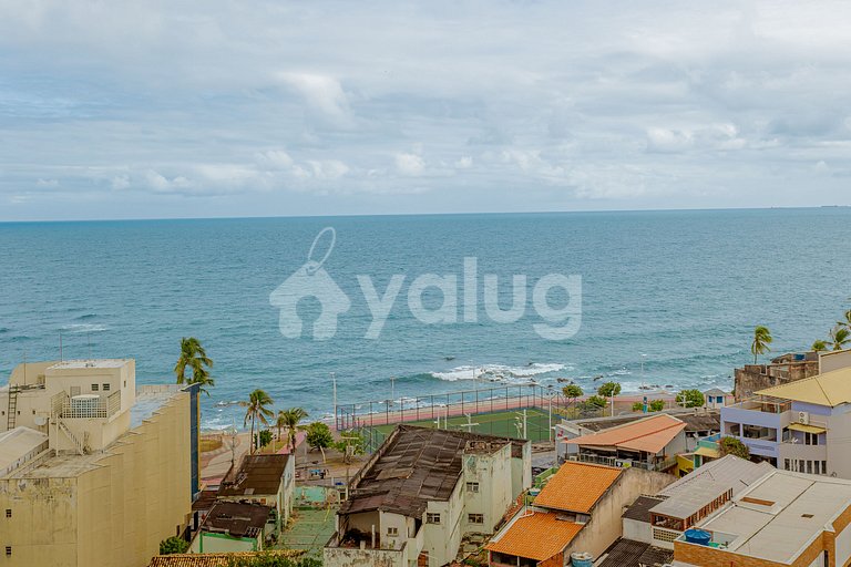 Excelente Duplex Vista-Mar a 200m da Praia - Rio Vermelho