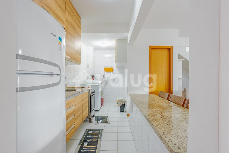 Excelente Duplex Vista-Mar a 200m da Praia - Rio Vermelho