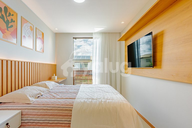 Beautiful 3-suite Village 100m from the beach - Ímbassaí
