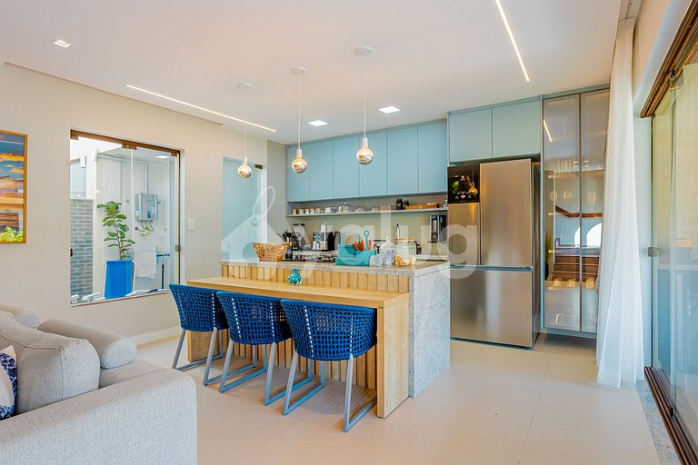 Precioso Village 3 suites a 100 metros de la playa -Ímbassaí